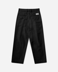 Wacko Maria Dormeuil Double Pleated Trousers in Black for Men