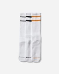 Visvim Two-Pack Achilles Hi Socks in White for Men | Lyst UK