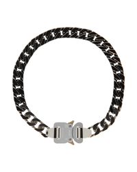 1017 ALYX 9SM Ceramic Buckle Chain Necklace - Black