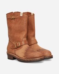 Visvim 7 Hole Moc Toe Suede Boots in Brown for Men | Lyst