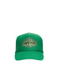 Onyx Collective Nyxo Records Head Logo Trucker Hat - Green