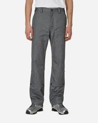 Kiko Kostadinov Tonino Utility Mid-Rise Trousers in Brown