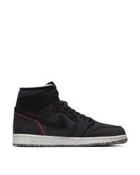 Nike Rubber Air Jordan 1 High Zoom in Black for Men - Lyst Nike Rubber Air Jordan 1 High Zoom in Black for Men - Lyst