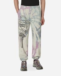 ONLINE CERAMICS Lock And Key Sweatpants Tie Dye - Gray