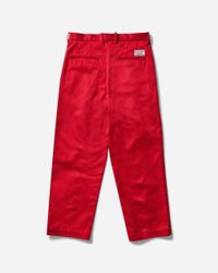 スーツ WACKO MARIA/PLEATED TROUSERS (D-RED) WACKO MARIA/PLEATED TROUSERS (D-RED)
