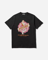 Hysteric Glamour Men S Compression Logo Longsleeve Polo in