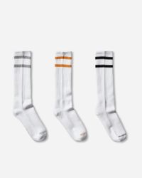 Visvim Two-Pack Achilles Hi Socks in White for Men | Lyst UK Visvim Two-Pack Achilles Hi Socks in White for Men | Lyst UK