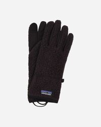 Patagonia Wmns Retro Pile Gloves - Black