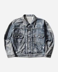 Junya Watanabe Men S Levi S Berberjin Inkjet Printed Nylon Jacket