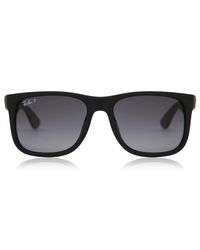 Ray-Ban Justin Sunglasses for Men - Up to 30% off at Lyst.com