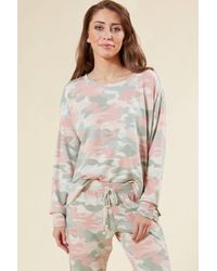 pj salvage camo cardigan
