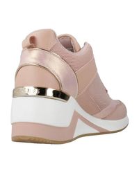 skechers million air up there wedge heel trainers