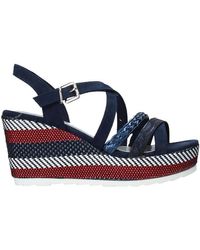 Marco Tozzi Sandalen met sleehak - black 8mPhzGMw