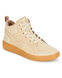 Timberland Milania Sneaker Chukka Women's Shoes (high-top Trainers) In  Beige in Natural - Lyst