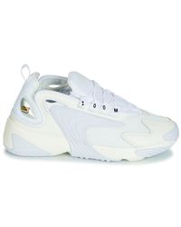 ZOOM 2K W femmes Chaussures en Blanc Cuir Nike en coloris Blanc - Lyst ZOOM 2K W femmes Chaussures en Blanc Cuir Nike en coloris Blanc - Lyst