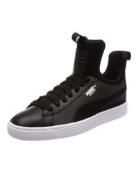 basket puma femme montante