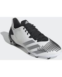 Adidas Voetbalschoenen Predator Mutator 20.2 Firm Ground Voetbalschoenen in het White