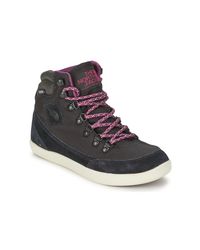 The North Face Leather W Base Camp Ballistic Mid Women's Shoes (high-top  Trainers) In Black - Lyst