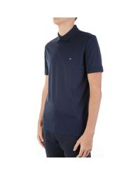Calvin Klein Polo Shirt Korte Mouw K10k107090 in het Blauw voor heren - Lyst