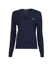 pull lacoste vert femme