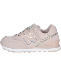 New Balance Wl574clh Shoes (trainers) in Pink - Lyst كتكات