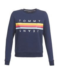Tommy Hilfiger Blue Tjw Rainbow Tommy Sweatshirt