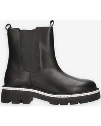 Liu Jo Zwarte Enkellaarsjes Now 2 - Schoenen.nl