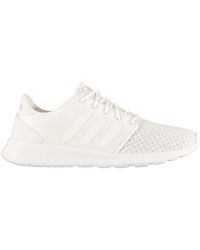 adidas cloudfoam qt racer trainers ladies