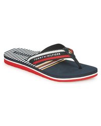 Tongs et claquettes Tommy Hilfiger pour femme - Jusqu'à -68 % sur Lyst.fr