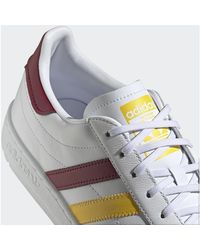 Adidas Lage Sneakers Team Court Schoenen in het White voor heren