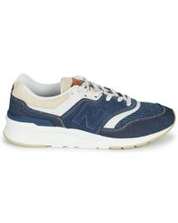 New Balance Lage Sneakers Cm997heh in het Blauw - Lyst