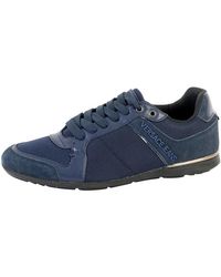 Versace Chain reaction heren sneakers blauw/geel vind je in Sneakerstad
