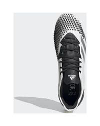 Adidas Voetbalschoenen Predator Mutator 20.2 Firm Ground Voetbalschoenen in het White