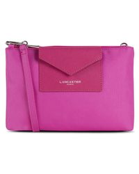 pochette lancaster rose