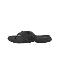 New Balance Purealign Thong in Black | Lyst