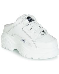 buffalo blanche chaussure