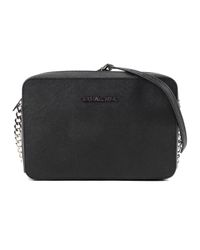 Michael Kors Black Jet Set Travel Lg Ew Xbody