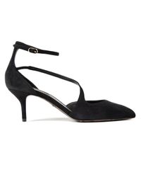 Dolce & Gabbana Black Pump Suede