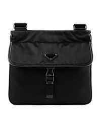 Prada - Black Crossbody Tessuto Montagna for Men - Lyst