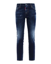 DSquared² Blue Pants "be Cool Be Nice"