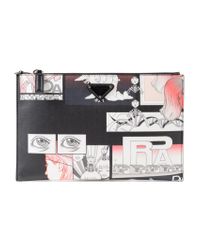 Prada Multicolor Vitello Dna Pouch