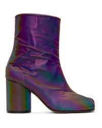 reflective tabi boots