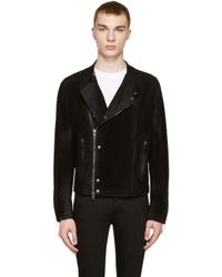Diesel Black Gold Leather jackets for Men - Lyst.com