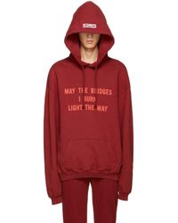 vetements may the bridges hoodie