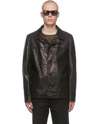 schott wool car coat