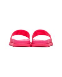 pink fendi slides