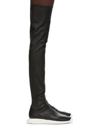 Rick Owens Knee boots for Women - Up to 69% off at Lyst.com
