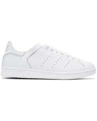 Adidas originali white stan smith lea sock scarpe bianche lyst Adidas originali white stan smith lea sock scarpe bianche lyst