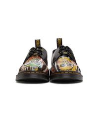 dr martens 1461 basquiat
