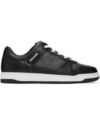 COACH Black C201 Signature Sneaker Shoes 12 D for men
